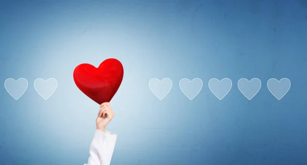 Check your heart — Stock Photo, Image
