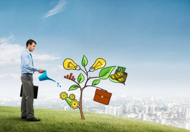 yatırım ve finansal büyüme kavramı