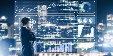 işadamı sanal Masası ile çalışma 