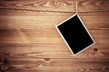 Siyah fotoğraf çerçevesi