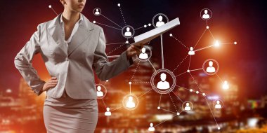 Modern iş ağ kavramı 