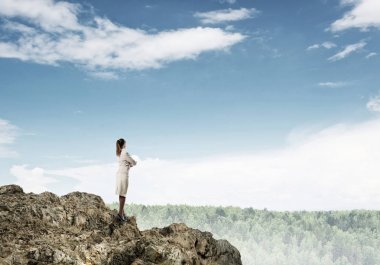 Başarı kavramı zirvesine ulaşmak