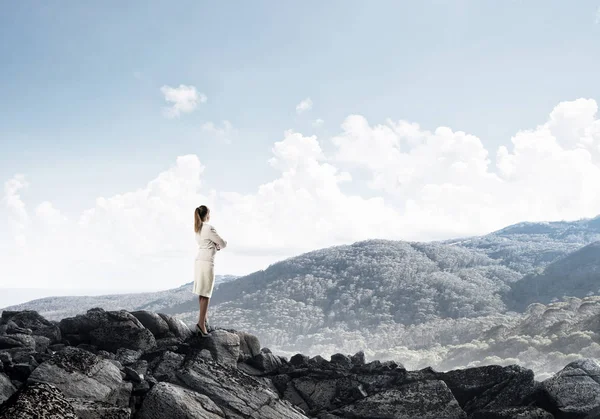 Başarı kavramı zirvesine ulaşmak