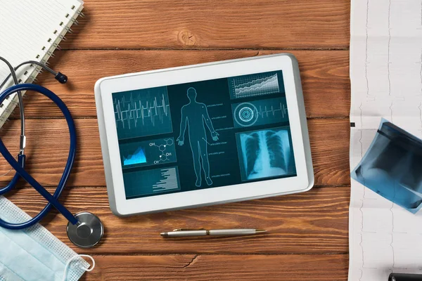 Tecnologias digitais em medicina — Fotografia de Stock