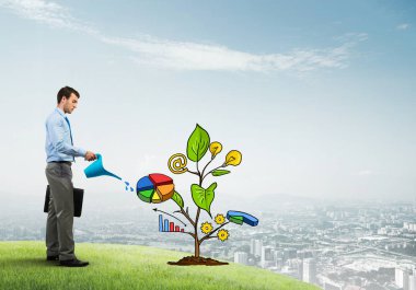 yatırım ve finansal büyüme kavramı