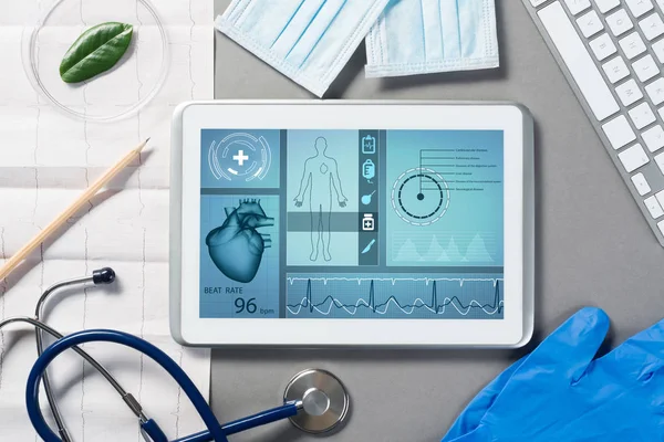 Tecnologías digitales en medicina — Foto de Stock