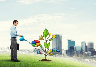 yatırım ve finansal büyüme kavramı