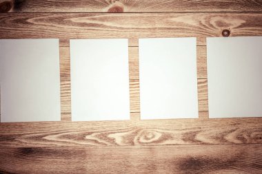 boş kağıt sayfaları