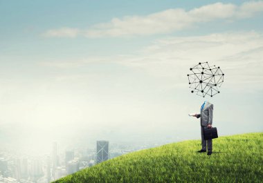 İş konsepti olarak sosyal ağ 