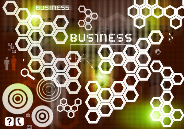 Digital business background — Stock Photo, Image