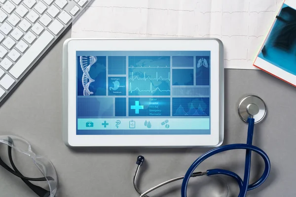 Цифрові технології в медицині — стокове фото