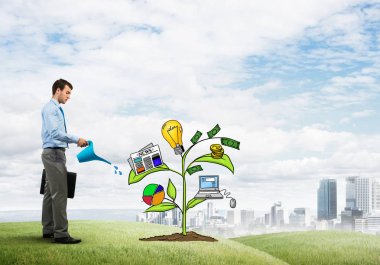 yatırım ve finansal büyüme kavramı