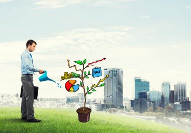 yatırım ve finansal büyüme kavramı