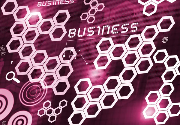 Digital business background — Stock Photo, Image