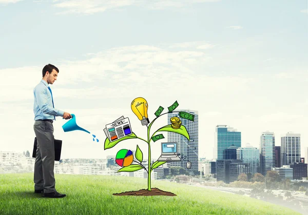 Investment and financial growth concept — Stock Photo, Image