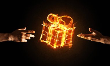 Parlayan yangın Hediyelik 