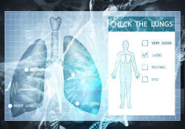 Medya tıp arka plan 