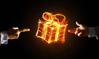 Parlayan yangın Hediyelik 