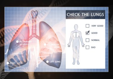 Medya tıp arka plan 