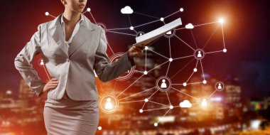 Modern iş ağ kavramı 