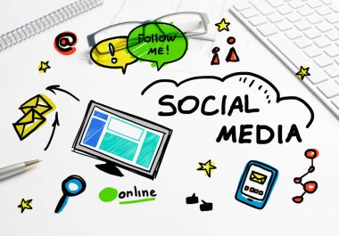 sosyal medya ve ağ kavramı 