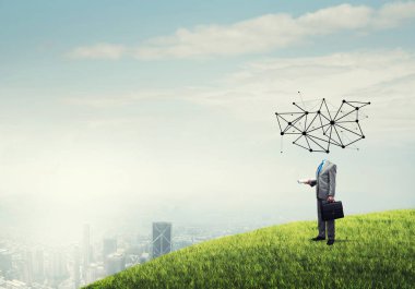 İş konsepti olarak sosyal ağ 