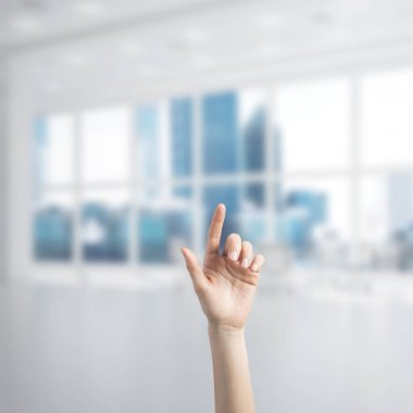  ekran dokunaklı işkadını el