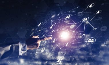 Kavramsal arka plan görüntüsü ile sosyal bağlantı çizgileri