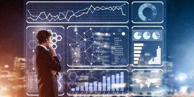 işadamı sanal Masası ile çalışma