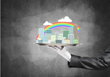 kentsel inşaat örnek üzerinde sunulması