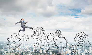  businessma nrunning acele
