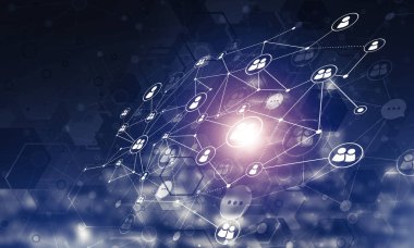 Kavramsal arka plan görüntüsü 