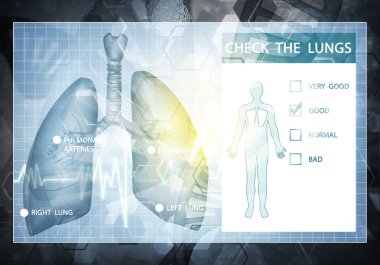 Medya tıp arka plan