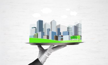 kentsel inşaat örnek üzerinde sunulması