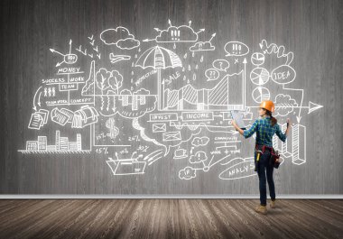  kask kadında mühendisi 