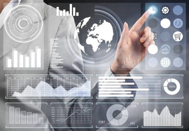 İşkadını sanal panel arayüzü ile çalışma