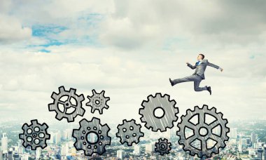  businessma nrunning acele