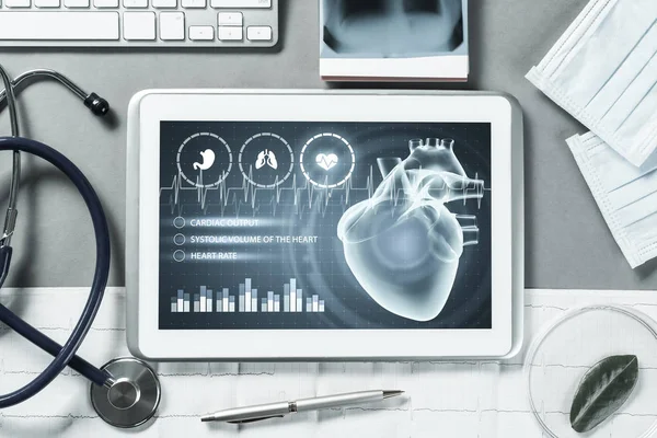 Tecnologías digitales en medicina — Foto de Stock