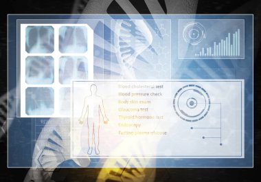 Medya tıp arka plan görüntüsü