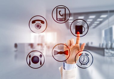 Kullanıcı Paneli simgesini dokunmadan işkadını