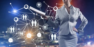 Modern iş ağ kavramı 