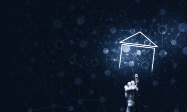  parlayan ev simgesini