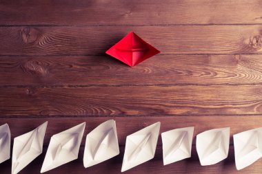 Origami deniz araçları kümesi 