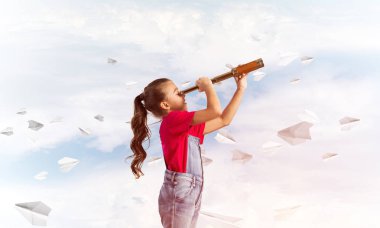 Küçük tatlı kız.