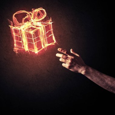 Parlayan yangın Hediyelik 