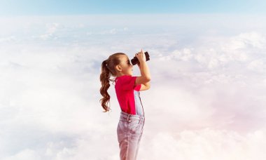 Küçük tatlı kız.