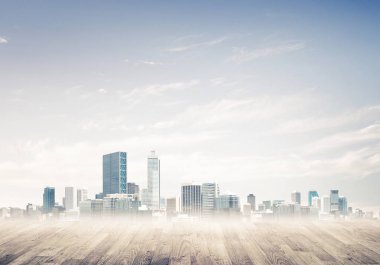 Modern kentsel binalar gökdelenler  