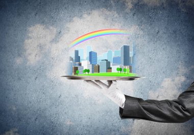 El metal tepsi tutarak