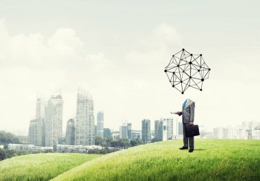 İş konsepti olarak sosyal ağ