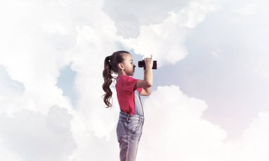 Küçük tatlı kız.